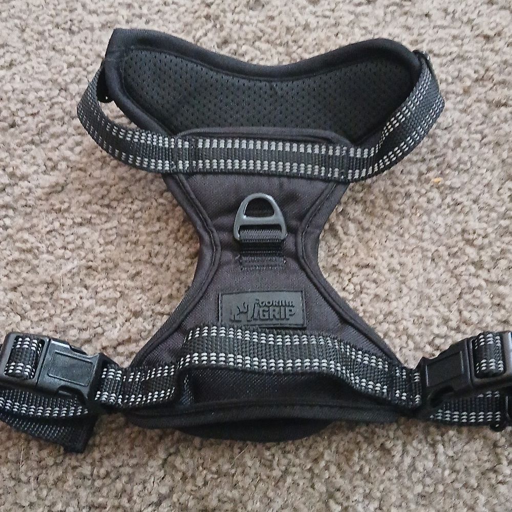 Gorilla Grip No Pull Comfortable Durable Dog Harness with Handle Sz S NWOT